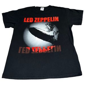 VTG 2001 Led Zeppelin Rock Shirt Concert Band Tee